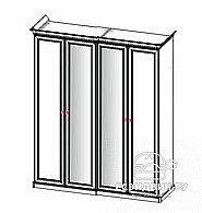 Полки для 2дв.шкафа (3шт.) "Клео" (ЛДСП) (Караваджо) UgPt