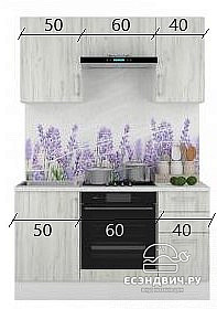 Тумба 80 (3ящ.) без столеш."Герда" (Белый Крафт) /Gnt/Ep/М23