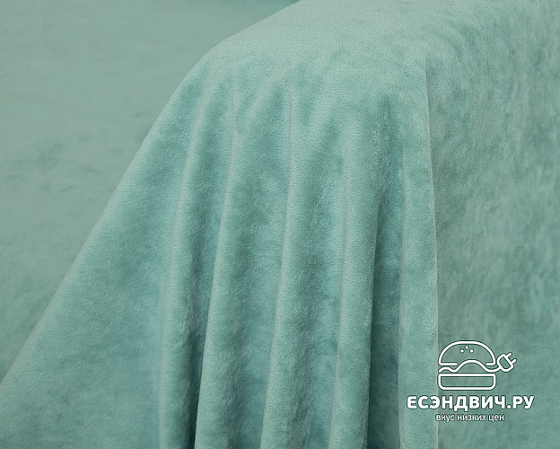 Кухонный уголок bravo "Оливьер" (Сосна Винтерберг/Велюр Romance Mint (AT)) -G/Л3