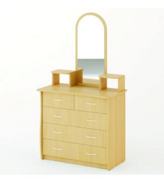 Подставка на комод с зеркалом nuova "Рики" (Белёный дуб) EsandwichHКМ-02 - 2