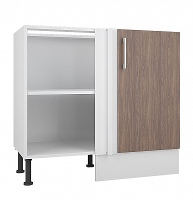 Тумба 100 угловая (универс.) со столеш."Герда" (Морское Дерево) /Gnt/Ep/М24ст - 1