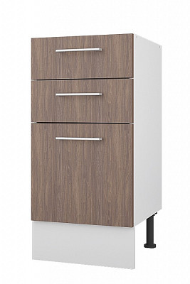 Тумба 40 (3ящ.) со столеш."Герда" (Морское Дерево) /Gnt/Ep/М21ст - 1