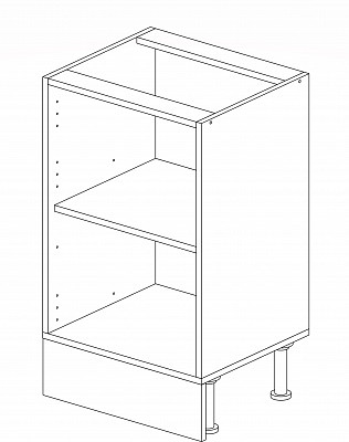 Тумба 50 со столеш."Герда" (Морское Дерево) /Gnt/Ep/М18ст - 2