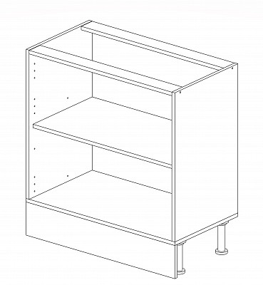Тумба 80 со столеш."Герда" (Морское Дерево) /Gnt/Ep/М20ст - 2