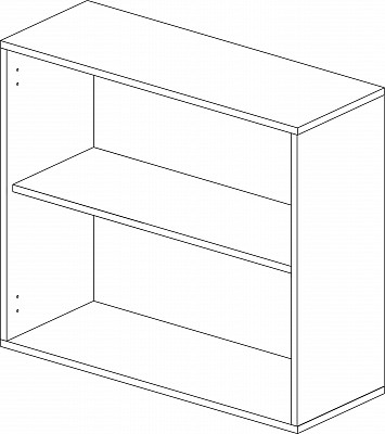 Шкаф 80 "Герда" (Серый Крафт) /Gnt/Ep/М5 - 3