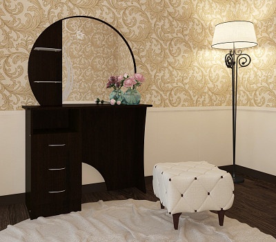 Стол косметический perla "Лаворо" (Венге) EsandwichAМ - 1