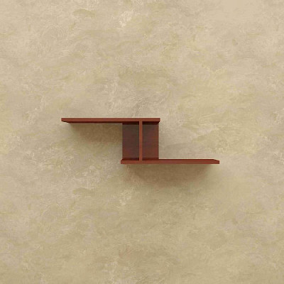 Полка навесная  "Лаворо" (Орех итальянский) EsandwichAМ-ПН2 - 1