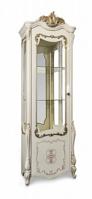 Гостиная 3предм.1+1ств. "Джованни" (МДФ) (Крем Глянец/Патина/Лак) UgEn - 2