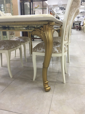 Стул "Версаль" (Бежевый глянец) Dm/Kt - 4