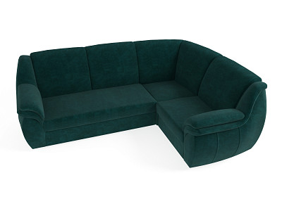 Диван угловой Дакота (Замша Sydney Atlantic (AT) - 1