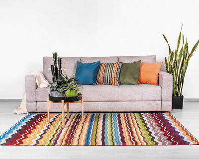 Ковер 135х200 (тканый, безворсовый) "Эмбер" (OLVI FIESTA) -Arb - 2