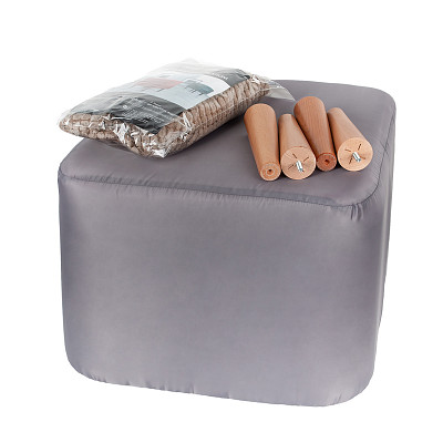 Банкетка квадро "Эмбер" (CIVIC CAMEL/Бук) -Arb/Аз - 4