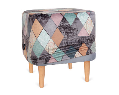 Банкетка квадро "Эмбер" (UNGARO MOTIVE/Бук) -Arb/Аз - 3