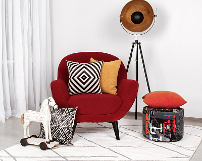 Пуф "Эмбер" (MUSIC GRAFIT) -Arb/Пл - 2