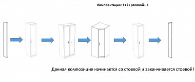 Шкаф угл. 93*93 с зерк. (штанга/полки) "Лейла" (Белый матовый) (МДФ/Патина/Лак) UgMh - 4