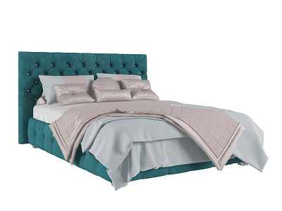 Кровать 140 мягк. just Мирабель (Велюр Opera Atlantic (AT)/Ja - 1