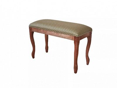 Банкетка № 9 "Comfort"(Массив дерева)(Вишня/Жаккард Агата коричневый)/Vs/Б9 - 1