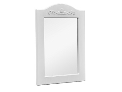 Зеркало 0,6 "Римини"(МДФ)(Белое дерево)/Vs/ИТ-4 - 1