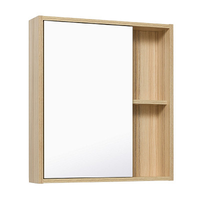 Шкаф 0,6 навесной "Элен"(Лиственница/Зеркало)-Rn/Eco - 1