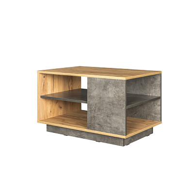 Стол журнальный  "Грант"(Дуб Крафт золотой/Камень тёмный)/Mb/Arch_12.01 - 1