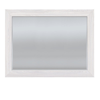 Детская 6 предм. "Марго" (Ясень анкор светлый/Экокожа polo белая/Зеркало) -Kr/PrmN - 3