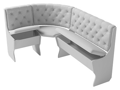 Диван угловой bravo "Оливьер" (Сосна Винтерберг/Кожзам Marvel Mango ) -G/Л3 - 2