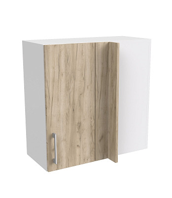 Шкаф угл.70*30 "Герда" (Серый Крафт) /Gnt/Ep/М50 - 1