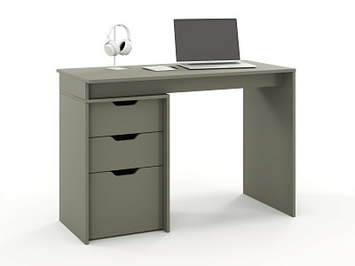 Стол письменный 1,1 grand "Лаворо" (Хаки / Хаки) /1673 - 1