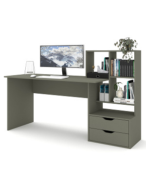 Стол письменный 5 170х60 правый grand "Лаворо" (Хаки / Хаки) /1962