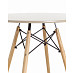 Стол eames "Дэнвер" (МДФ)(Бежевый/Дерево)/SG/DSW