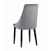 Стул "Ларс" (Велюр Серый/Металл Черный)/SG/Lrg