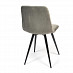 Стул "Чили" (Велюр Серый/Металл Черный) Tch/14323