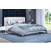 Кровать 1800 с подъемн.мех. "Лилиан" (Белый/Велюр Catania white ) -Kr/Mrs