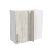 Шкаф угл.70*30 "Герда" (Белый Крафт) /Gnt/Ep/М50