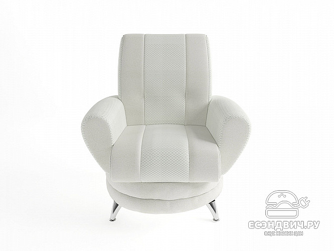 Кресло Torta (Велюр Citus White/Ниттекс Nice Ivory)