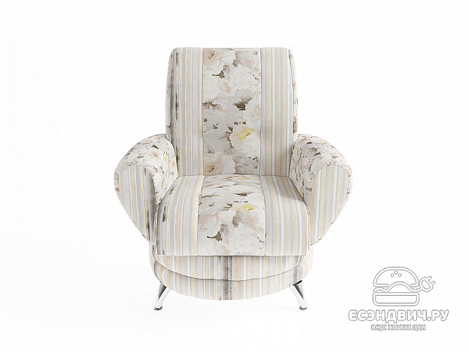 Кресло Torta (Микровелюр Provance 5/Микровелюр Provance Stripe 5)