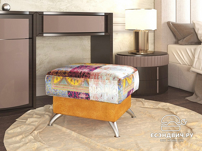 Банкетка Дакота (Бархат Persia 01 (SM)/Бархат Feeling com 01 (SM))