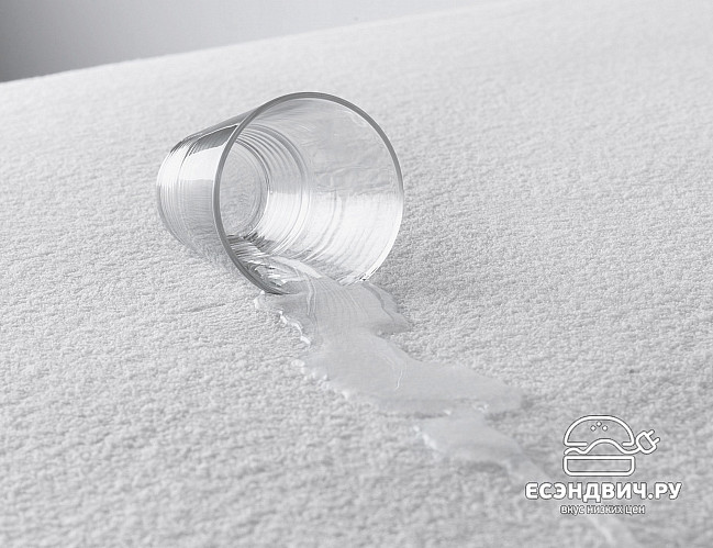 Наматрасник 120*190 (Водонепроницаемый) "Velur"/ESl