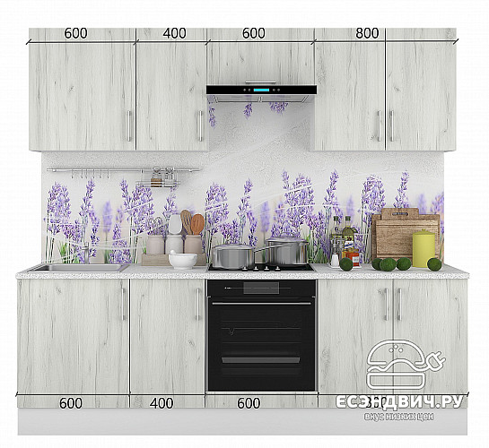 Тумба 60 со столеш."Герда" (Белый Крафт) /Gnt/Ep/М19ст