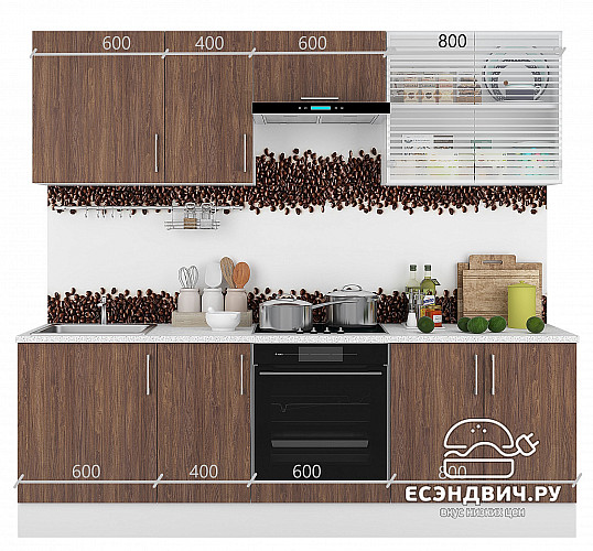 Тумба 40 (3ящ.) без столеш."Герда" (Морское Дерево) /Gnt/Ep/М21