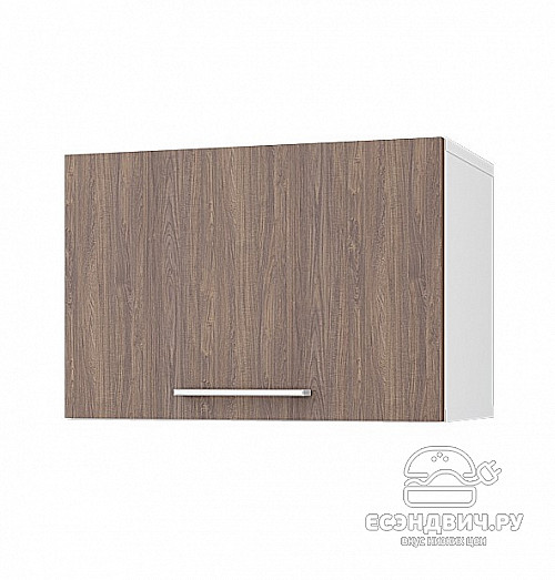 Шкаф 50 верхнее откр."Герда" (Морское Дерево) /Gnt/Ep/М6