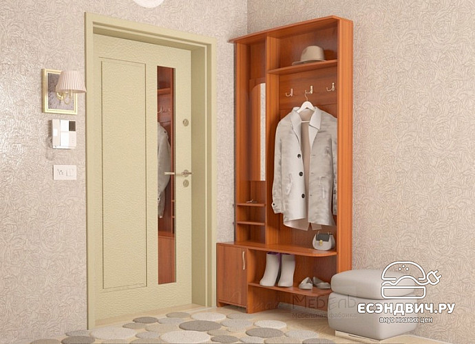 Прихожая  "Лаворо" (Орех итальянский) EsandwichA-ПР01