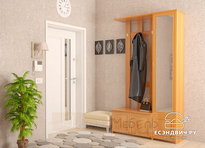 Прихожая  "Лаворо" (Орех миланский) EsandwichA-КБПР02