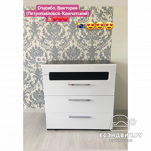 Гостиная 1,4 mini  "Лея" (МДФ) (Венге Линум/Белый глянец/Стекло) Fg1