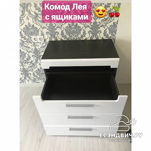 Гостиная 1,4 mini  "Лея" (МДФ) (Венге Линум/Белый глянец/Стекло) Fg1