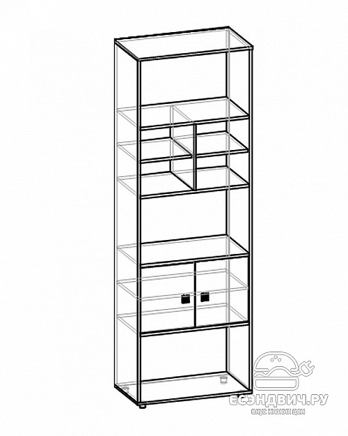 Детская 8 предм. "Дженни" (Сосна астрид/Лайм) D/J