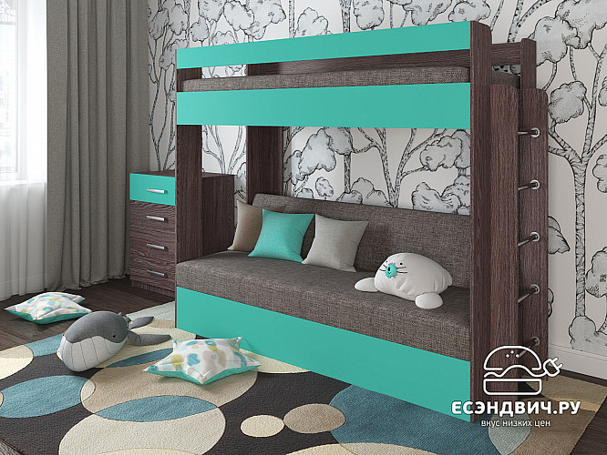 Чехол для матраца "Лаворо"  80*190*20 (Рогожка Savana Latte (AT))