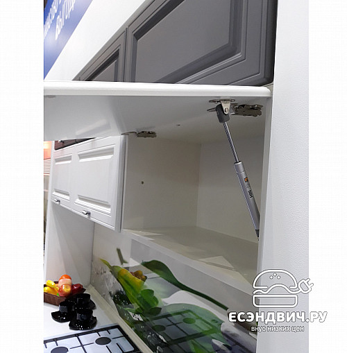 Шкаф 80 "Форд" (МДФ ) (Белый Софт) /Gnt/Ev/М5