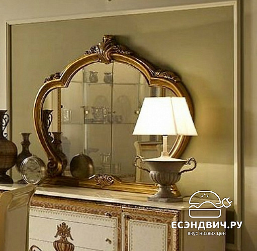 Зеркало L "Сицилия" (МДФ) (Золото) Dm/An