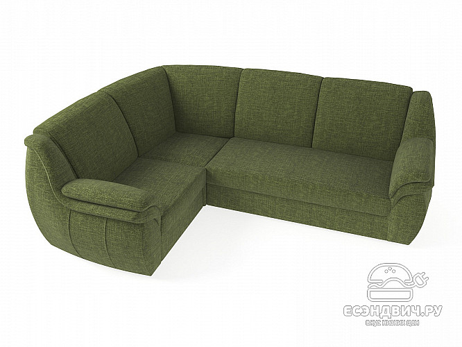 Диван угловой Дакота (Рогожка Savana Green (AT)